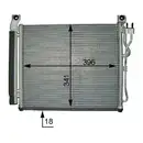 MAHLE AC 591 000P A/C-Kondensator