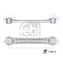 Lenker Radaufhängung Febi Bilstein 178612 für Mercedes Benz für Mercedes Benz