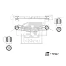 Lenker Radaufhängung Febi Bilstein 178992 für Mercedes Benz für Mercedes Benz