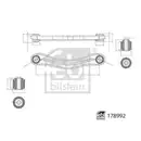 FEBI BILSTEIN 178992 Querlenker für MERCEDES-BENZ
