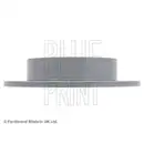 BLUE PRINT ADT343167 Bremsscheiben 2 Stück für TOYOTA