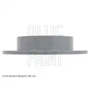 BLUE PRINT ADT343167 Bremsscheiben 2 Stück für TOYOTA