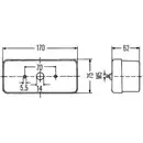 HELLA 2SD 002 582-011 LEUCHTE SBBL LI