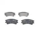 Bremsbelagsatz Scheibenbremse Bosch 0 986 494 079 für Mazda Vorderachse
