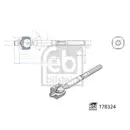 FEBI BILSTEIN 178324 Axialgelenk für MINI
