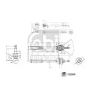 FEBI BILSTEIN 176064 Spurstange für JAGUAR
