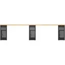 VIGOR V6000-02036 HOLZ-ARBEITSPLATTE, 2036 X 500 MM