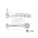 FEBI BILSTEIN 177903 Querlenker für BMW