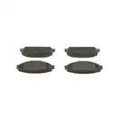 Bremsbelagsatz Scheibenbremse Bosch 0 986 424 939 für Renault Vorderachse