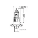 Glühlampe Fernscheinwerfer Ams-osram 9008 Original