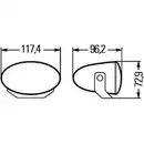 HELLA 1FA 008 283-811 FSW-Satz FF 50 Halogen