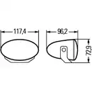 Fernscheinwerfersatz Hella 1FA 008 283-811 Links Rechts