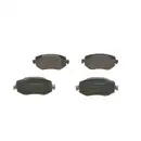 Bremsbelagsatz Scheibenbremse Bosch 0 986 424 386 für Renault Vorderachse