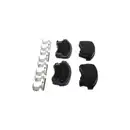 Bremsbelagsatz Scheibenbremse Bosch 0 986 494 644 für Opel für Saab für Vauxhall