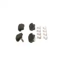 BOSCH 0 986 424 798 Bremsbelagsatz, Scheibenbremse