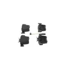 Bremsbelagsatz Scheibenbremse Bosch 0 986 494 752 für Mercedes Benz Hinterachse