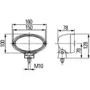 HELLA 1GA 996 161-281 ASW Oval 100 Halogen