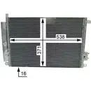 MAHLE AC 787 000S A/C-Kondensator für FIAT, ABARTH, FORD, LANCIA