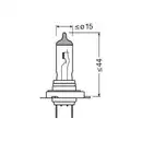OSRAM 64210 2 Stück H7 Glühlampe Glühbirne 12 V 55 W PX26d