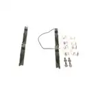 Bremsbelagsatz Scheibenbremse Bosch 0 986 494 163 für Alfa Romeo für Citroën