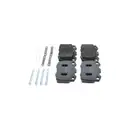 Bremsbelagsatz Scheibenbremse Bosch 0 986 494 291 für Rover für Land Rover