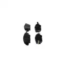 Bremsbelagsatz Scheibenbremse Bosch 0 986 460 006 für Mazda Hinterachse