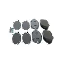 Bremsbelagsatz Scheibenbremse Bosch 0 986 460 129 für Mercedes Benz Vorderachse